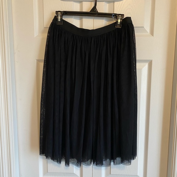 Tulle Ballet Style Black Skirt - Picture 3 of 4